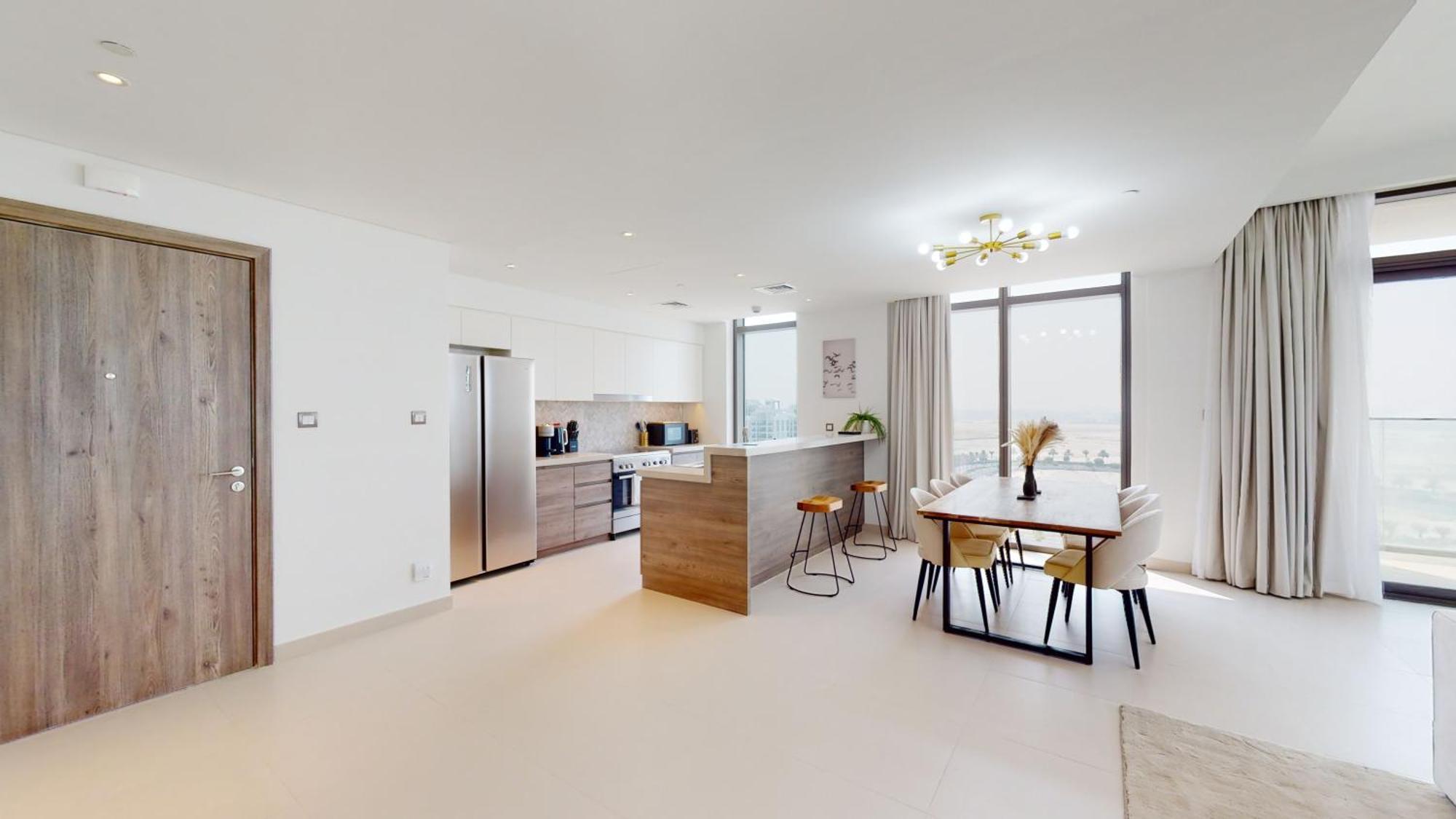 Upgraded Full Burj And Creek Views Modern 3 Bed With Maids * Dubai